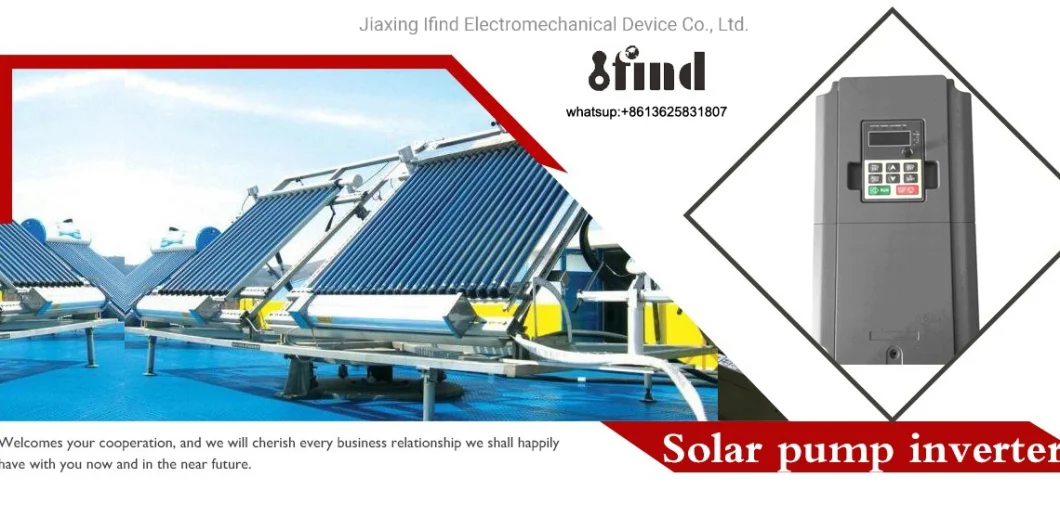 Solar Power Inverter VFD with Solar Panel Use on Deep Water Pump Frequency Inverter AC Drives