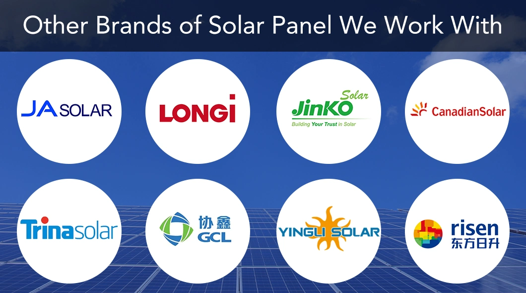 Longi/Ja/Jinko Mono Monocrystalline PV Photovoltaic 144 Half Cells Solar Power Panels Price 550 Watt 500W 530W 535W 540W 550W 555W 560W Trina/Yingli/Canadian