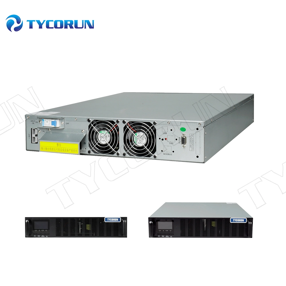 Tycorun 1kVA-10kVA Rack Mount Online Uninterrupted Power Supply UPS for It Cabinet, Data Center