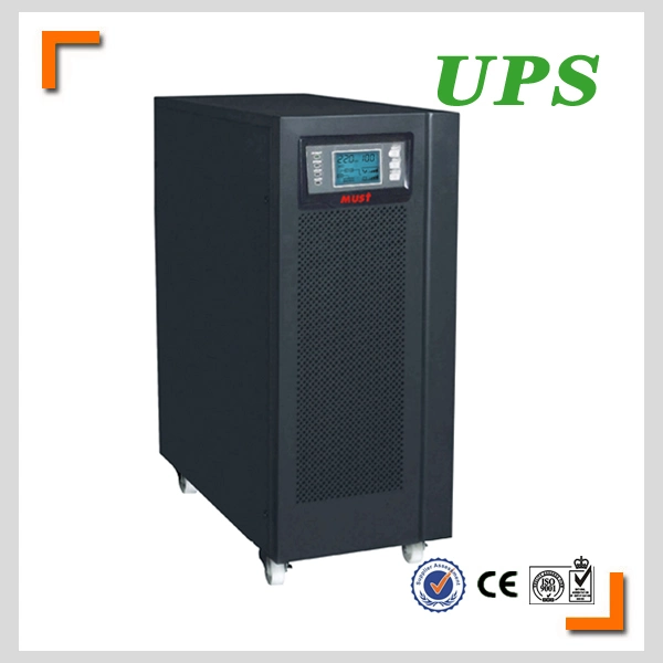 15kVA 12kw Online UPS RS232 Port Tower Type 3pH Input