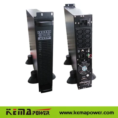 Rt3kVA Single Phase Rack Mount High Frequency Online 3kVA UPS with Battery Power Packup