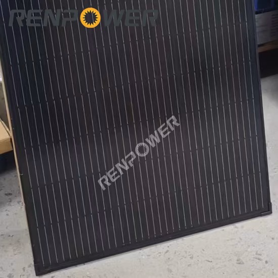 150W Runsol Brand Portable Solar PV Panel Power System Independent UPS Battery DC Charging off Grid Solar Street Light Module 12V/18V/24V/36V TUV CE UL Sunpower